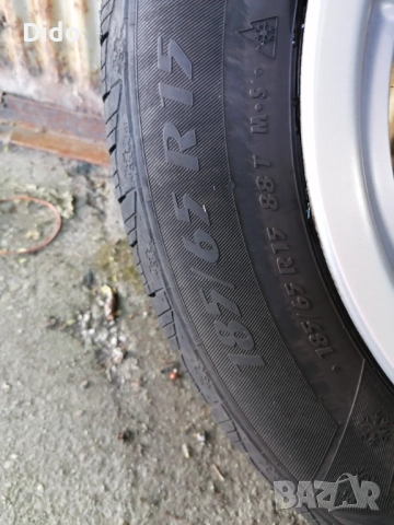 Продавам зимни гуми Мatador - 185/65/15 DOT19 с лети джанти 5х100, снимка 7 - Гуми и джанти - 51569359