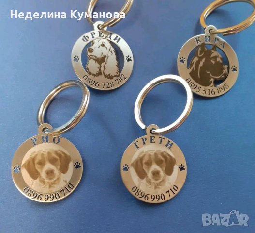 Медальон за куче или котка , снимка 2 - Други стоки за животни - 37762823