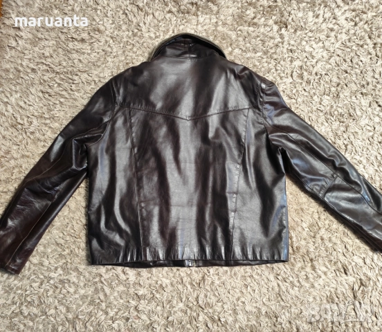 Dicano leather, мъжко кожено яке, р-р 2ХЛ, снимка 3 - Якета - 51952954
