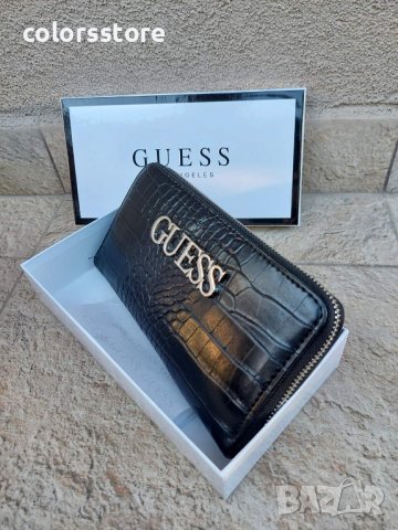 Черно портмоне  Guess , снимка 3 - Портфейли, портмонета - 35492472