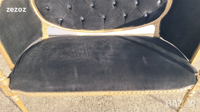 Канапе масив Луи 16, снимка 8 - Дивани и мека мебел - 52825818