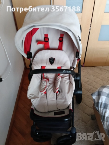 Детска бебешка количка като нова изпрана, снимка 4 - Детски колички - 52988653