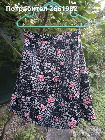 Сладка черна пола на цветя, снимка 1