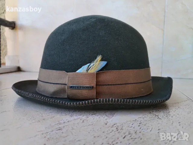 stetson vitafelt crushable water repellent - мъжка вълнена шапка 59/Л