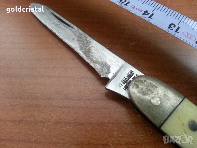 Стара българска ножка Петко Денев , снимка 3 - Антикварни и старинни предмети - 38486175