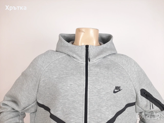 Nike Tech Fleece Windrunner - Оригинално мъжко горнище размер 2XL, снимка 6 - Спортни дрехи, екипи - 53987110