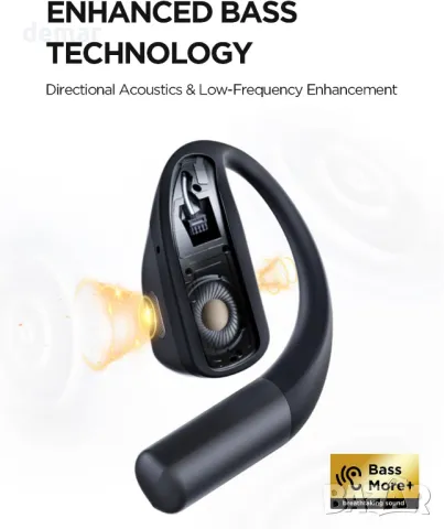 1MORE S70 Слушалки с отворено ухо, Bluetooth, Balance AIR+, IPX5, снимка 4 - Безжични слушалки - 47330901