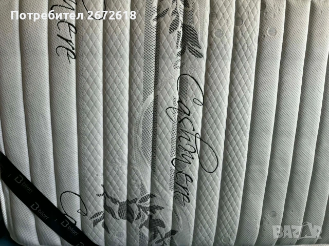 Нов матрак с възглавница и протектор, снимка 3 - Матраци - 54339044