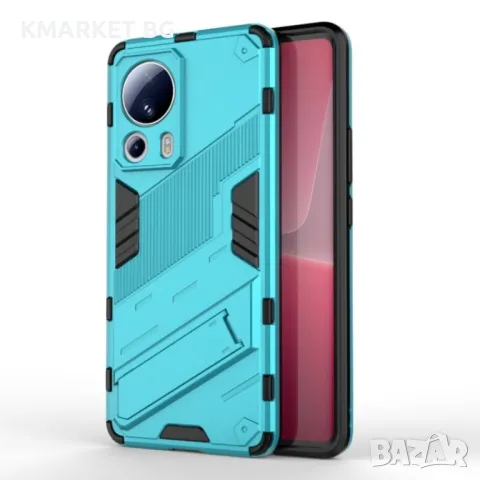 Xiaomi 13 Lite Punk Armor Удароустойчив Калъф и Протектор, снимка 3 - Калъфи, кейсове - 48141450