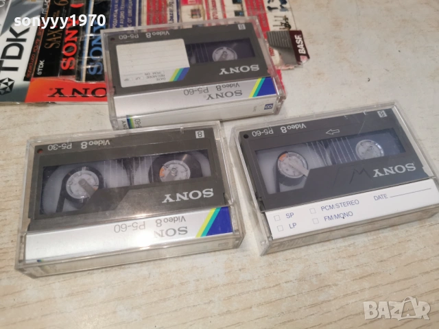 SONY VIDEO 8 TAPE-3БР ОТ ГЕРМАНИЯ 2201261328