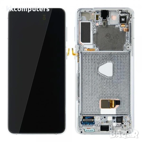 LCD Дисплей за Samsung SM-G996B S21 Plus 5G 2021 / GH82-24554C / Тъч скрийн / Сребърен / Оригинал Ба