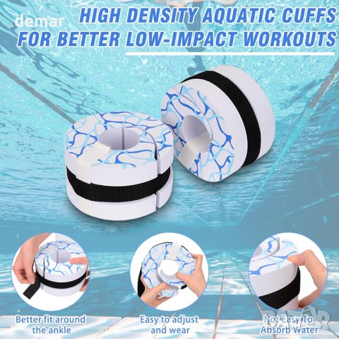 Комплект колани за фитнес тренировки по плуване, снимка 6 - Водни спортове - 42830315