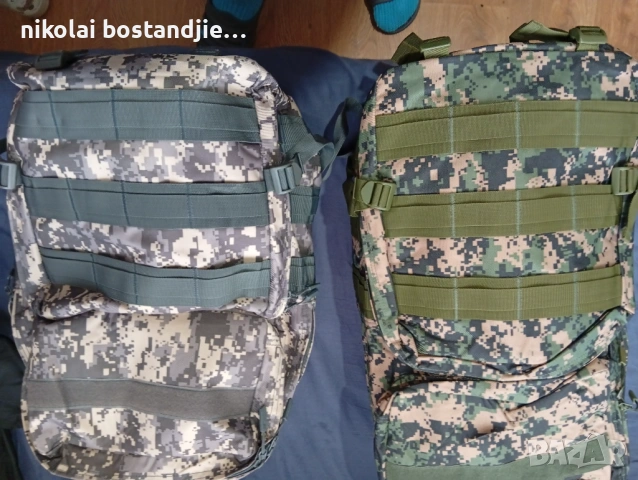 камуфлажни раници, снимка 11 - Раници - 53932922
