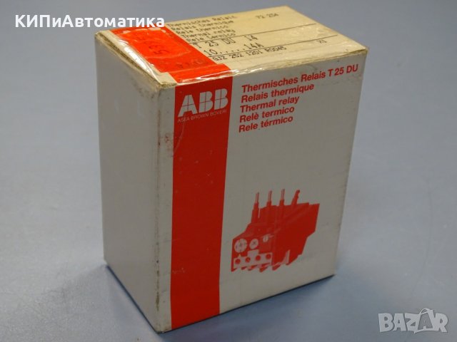 термично реле ABB T25 DU 14A thermal relay, снимка 9 - Резервни части за машини - 37512993