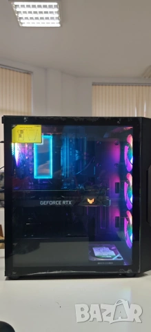 Продавам Гейм PC Ryzen 7 5700/32Gb/512Gb SSD+1Tb HDD/RTX 3060TI/Гаранция, снимка 3 - Геймърски - 53142989