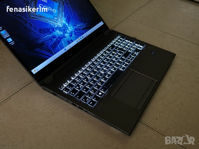 15.6' 100% sRGB Core i9-11950H HP Zbook Fury G8 32GB DDR4/512GB NVMe/RTX A3000 6GB/Бат 8ч, снимка 5 - Лаптопи за работа - 52814649