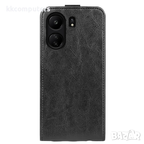 Xiaomi Redmi 13C / Poco C65 4G Flip3 Кожен Калъф и Скрийн Протектор, снимка 4 - Калъфи, кейсове - 52582593