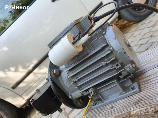 Монофазен ел.двигател / електромотор с редуктор 50 оборота в минута, снимка 6 - Електродвигатели - 30167685