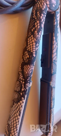 Преса за коса "Golden Curl"- LACE Професионална Титаниева Йонизирана, снимка 1