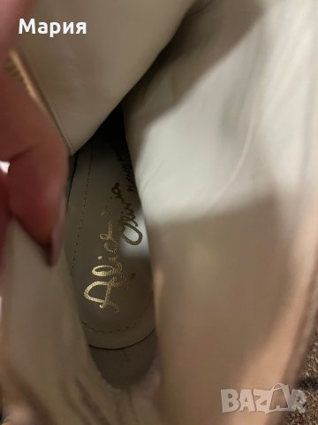 Оригинални златисти боти, снимка 2 - Дамски боти - 34937643
