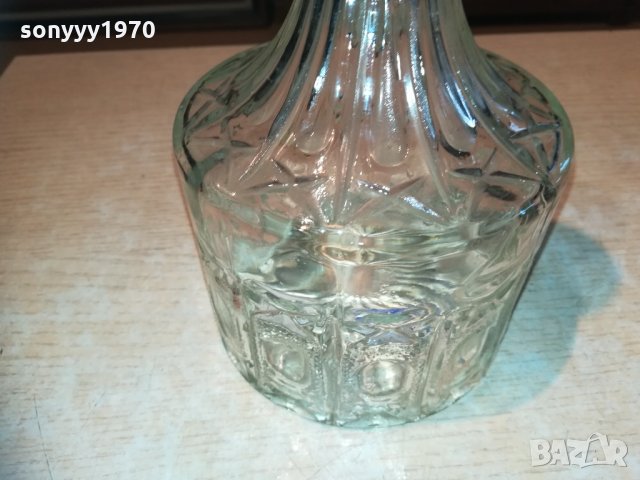 стъклена бутилка гарафа 0411201139, снимка 6 - Колекции - 30669210