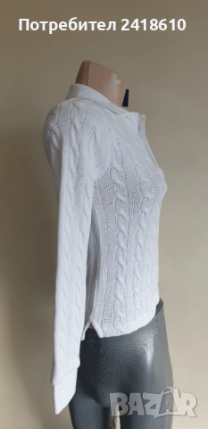 POLO Ralph Lauren Cable Pima Cotton  Size S  НОВО!  ОРИГИНАЛ! Дамски Пуловер!, снимка 6 - Блузи с дълъг ръкав и пуловери - 52547431