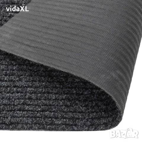 vidaXL Абсорбиращо мръсотията килимче, 100x150 см, антрацит, снимка 4 - Килими - 56146804
