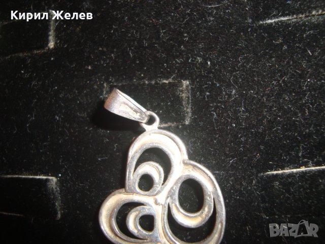 СРЕБЪРЕН ФЛОРАЛЕН ПЕНДАНТ СРЕБРО 925 ВИСУЛКА МЕДАЛЬОН 15008, снимка 5 - Колиета, медальони, синджири - 30293775