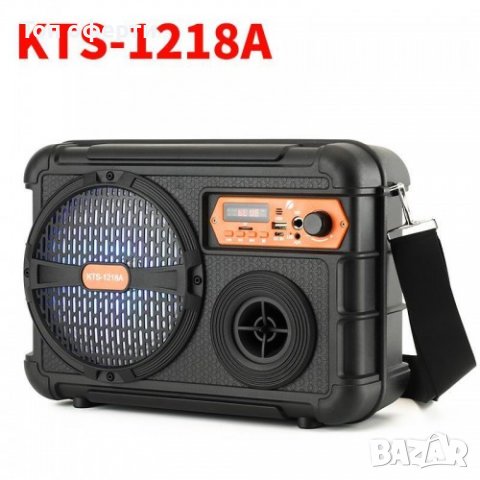 Активна Bluetooth Караоке Колона KTS-1218A 6.5 с микрофон