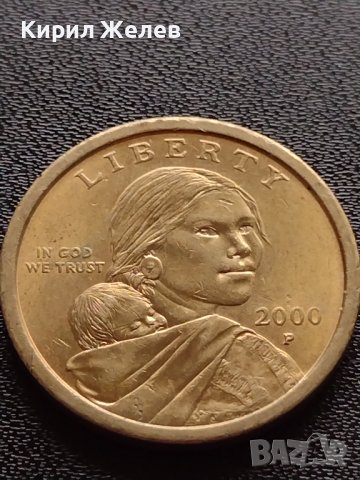 Монета 1 долар 2000г. САЩ LIBERTY IN GOD WE TRUST за КОЛЕКЦИЯ 37773, снимка 2 - Нумизматика и бонистика - 40767647