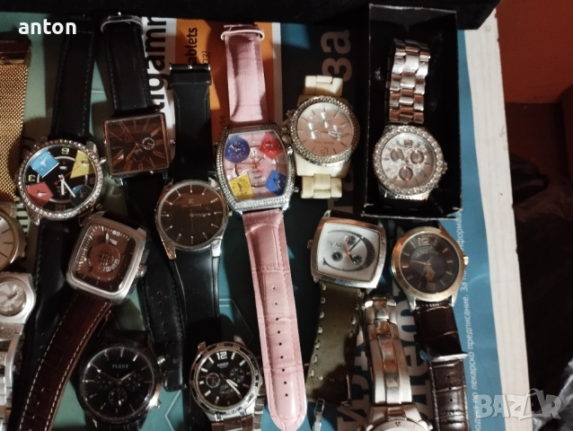 часовници колекция 60 броя, снимка 2 - Мъжки - 52245347