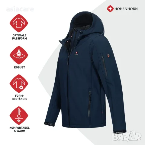 Немско софтшел яке Höhenhorn ALTUS М-L, снимка 2 - Якета - 56470299