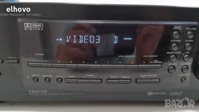 Ресивър Kenwood KR-V888D, снимка 4 - Ресийвъри, усилватели, смесителни пултове - 30347803