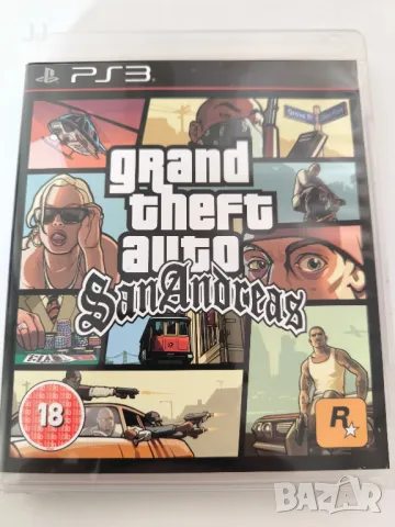 GTA San Andreas 75лв.Джитией Сан Андреас Рядка игра за PS3 Игра за PS3 Playstation 3