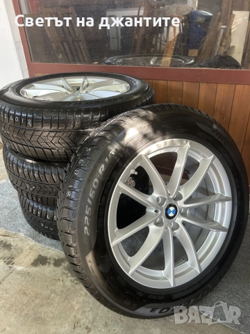 Джанти със Зимни Гуми 18 Цола за BMW X3 G01 X4 G02 / 225/60/18 Pirelli Оригинални 