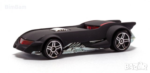 Оригинална количка Hot Wheels Тhe Batman Batmobile / Батмобил, снимка 2 - Коли, камиони, мотори, писти - 37856563
