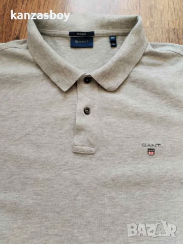gant - страхотна мъжка тениска КАТО НОВА 2ХЛ, снимка 3 - Тениски - 50774358