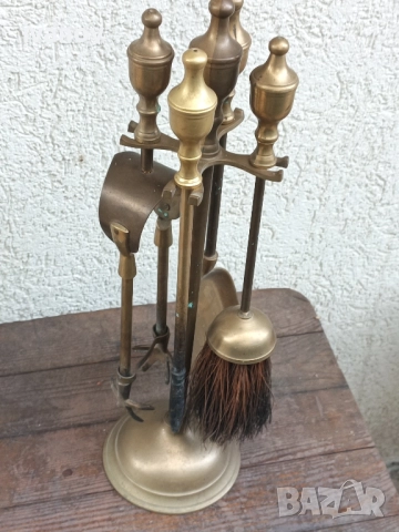 Комплект аксесоари за камина , снимка 3 - Други стоки за дома - 51779855