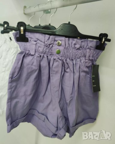 Лилави панталонки 😎, снимка 1 - Къси панталони и бермуди - 37127438