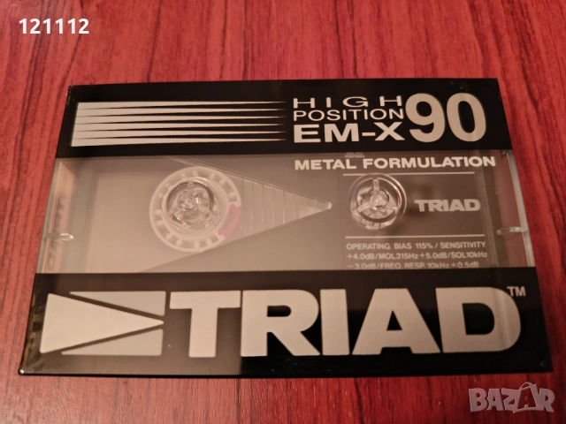 Аудио касета TRIAD EM-X 90