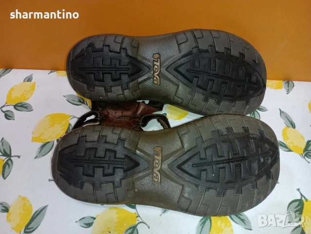 Teva Waterproof N 43 кожени сандали - 55 лв, снимка 5 - Мъжки сандали - 51359557