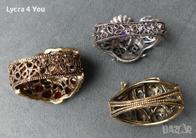 3 броя големи и масивни гривни за ръце, снимка 6 - Гривни - 40781729