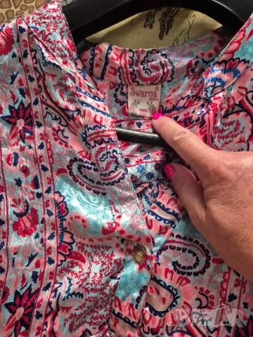 шарена гръцка рокля 1, снимка 3 - Рокли - 50982528