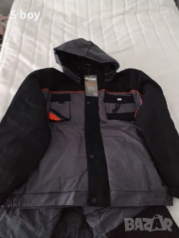 зимни ватирани работни 56 номер , снимка 2 - Якета - 49024408