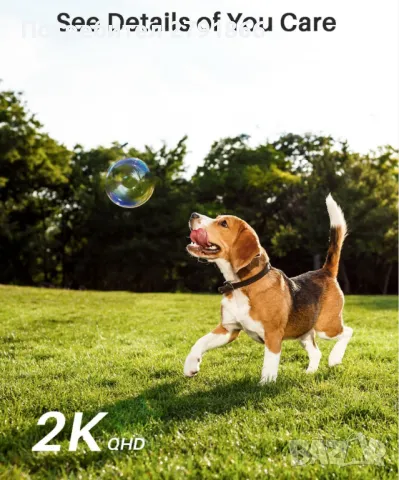 WUUK 2K слънчеви охранителни камери 2 броя за безжична външна употреба 32G локално хранилище, снимка 7 - Комплекти за видеонаблюдение - 49958850