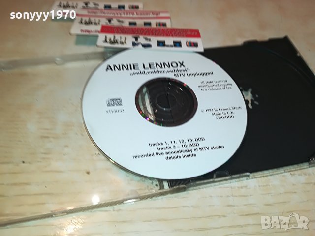 ANNIE LENNOX CD 2710221134, снимка 2 - CD дискове - 38468623