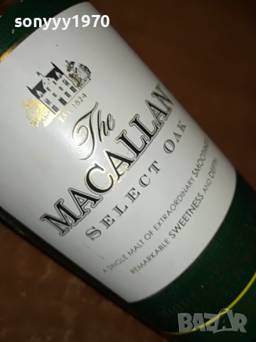 MACALAN SELECT OAC-ПРАЗНО ШИШЕ 1Л 1305221955, снимка 12 - Колекции - 36752676