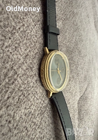 Мъжки позлатен колекционерски часовник Слава, снимка 4 - Други - 52798627