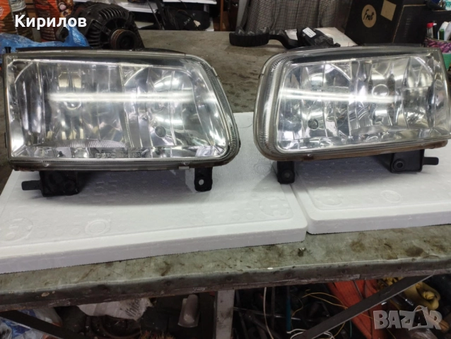 Ляв и десен фар за Фолксваген Поло 2000година, снимка 3 - Части - 52586619