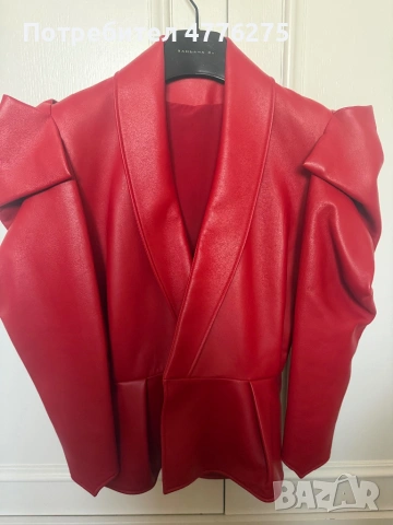 кожено яке, снимка 5 - Якета - 54074308